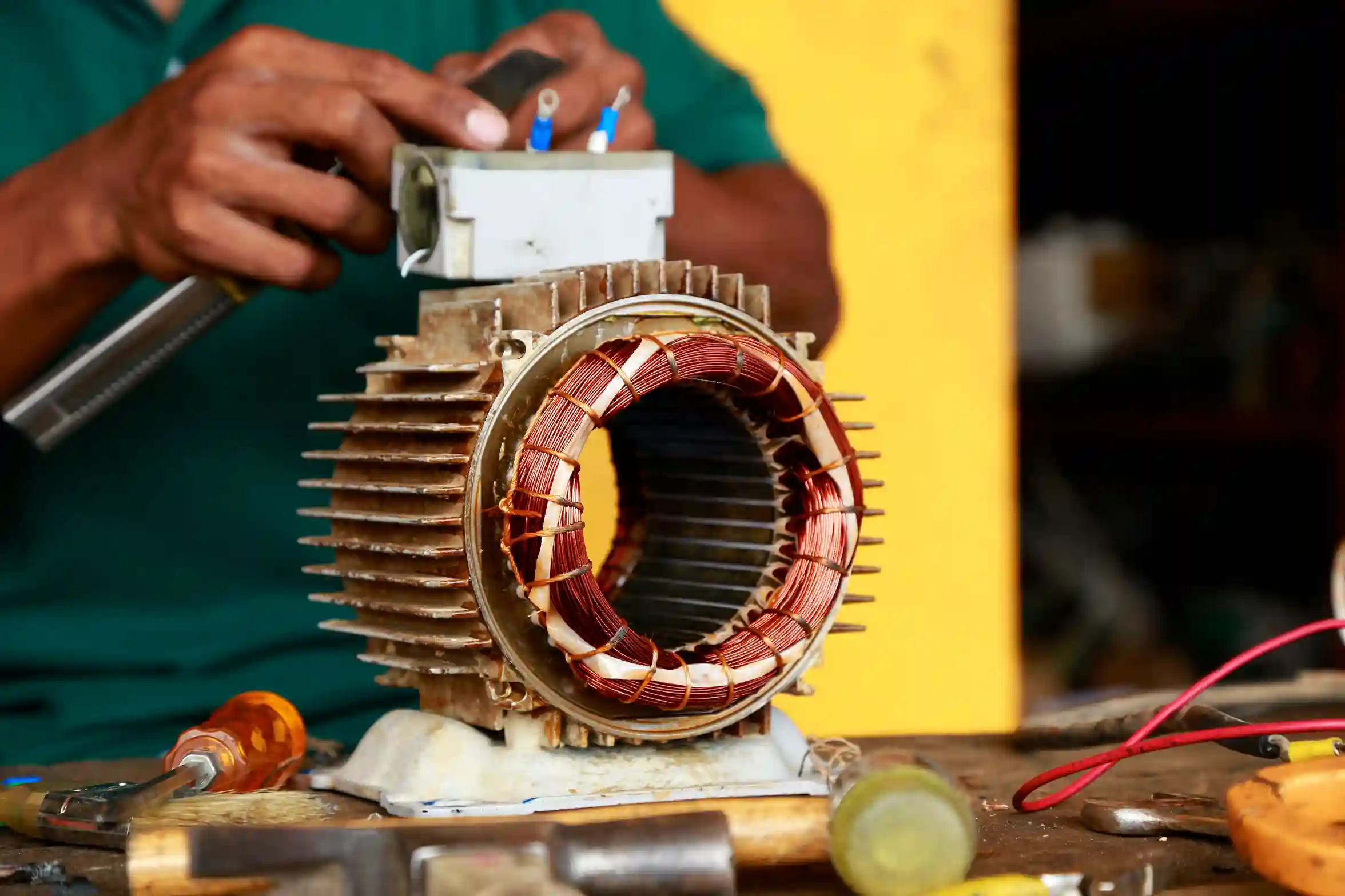We specialize in fixing motors and bringing them back to their original, top-performing condition. Our professional technicians use advanced methods and high-quality materials to ensure your motors work like new again.
